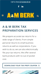 Mobile Screenshot of berktax.com